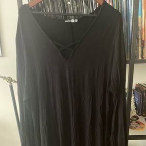 BLK boohoo curve dress US 18! Worn once ✨